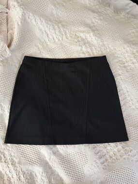 Y2K express Pinstriped miniskirt